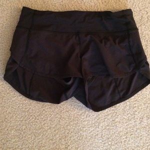 Lululemon speed shorts size 4