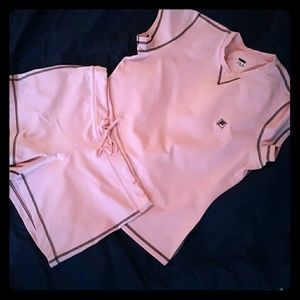 Fila 2pc short/top set new like fits size 10-12