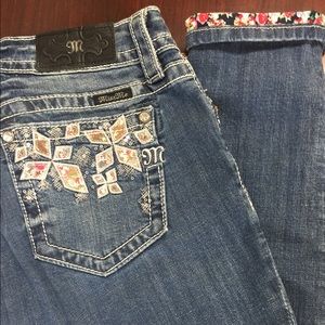 Miss me skinny crop jeans