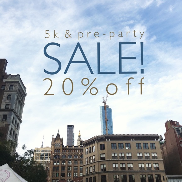 💸🎉 20% Off Pre-Party Sale!!!  🎉💸