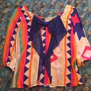 Moa Moa Juniors XL Bow Blouse