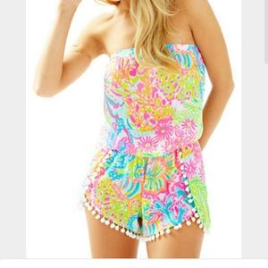 Lilly Pulitzer Daisy Romper NWT