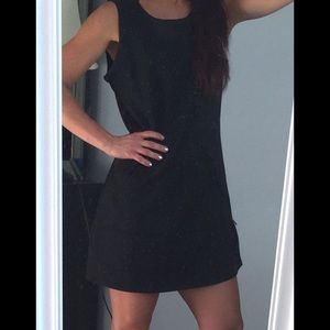 Athleta Black Fleece Mini Dress.