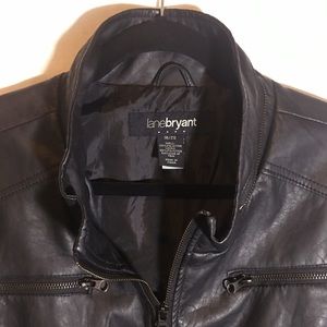 Lane Bryant Faux Leather Jacket