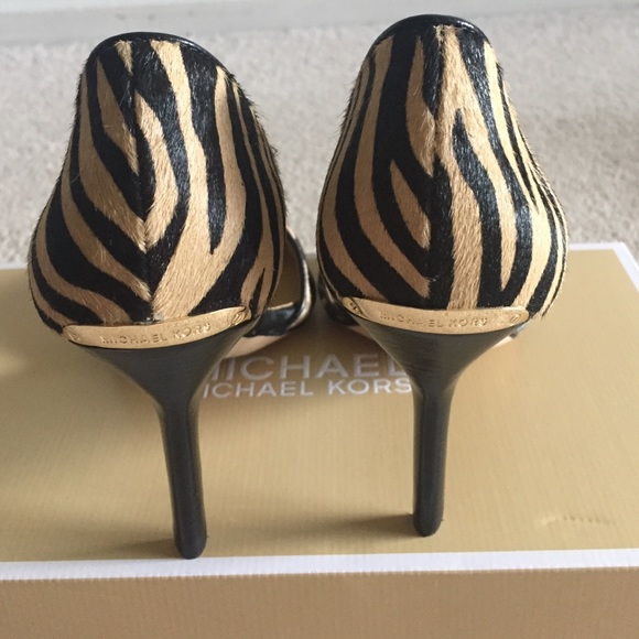 ❣️Michael Kors printed calf hair Julieta D'orsay - Picture 2 of 3