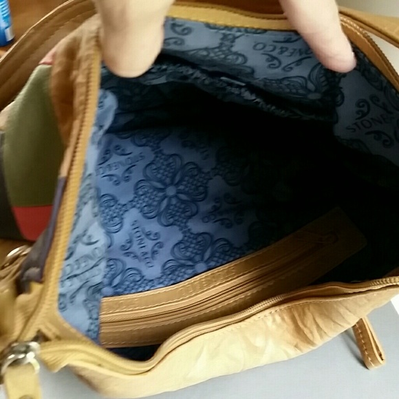 Stone & Co. Patchwork Leather Purse EUC - Picture 4 of 4