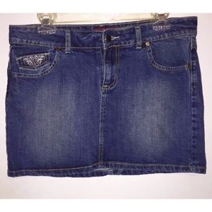 Jean skirt