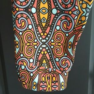 LuLaRoe OS Coloring Book leggings - UNICORN