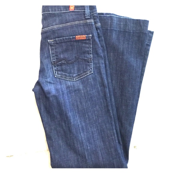 7 for all mankind wide leg jeans