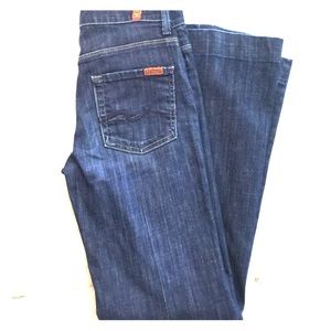 7 for all mankind wide leg jeans