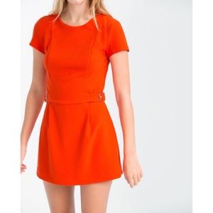 Zara romper with side buckles and back zip - Sz M