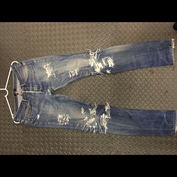 APC distressed denims size 30