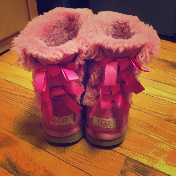 UGG pink snow boots