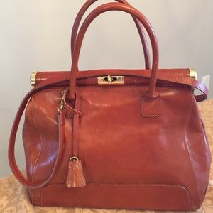 Genuine Italian  leather bag.