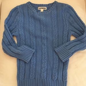Express 3/4 Cable Sweater
