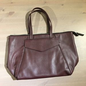 Zara Large Deep Purple Tote