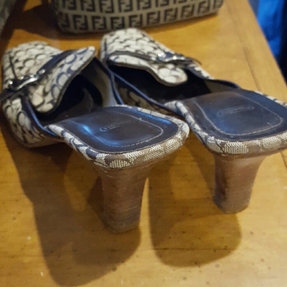Coach slip on mules - Picture 2 of 3