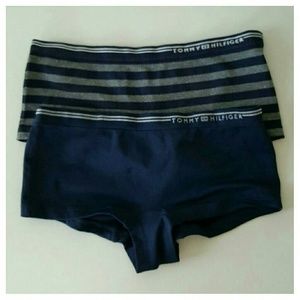 Tommy Hilfiger Striped/Solid BoyShorts Underwear