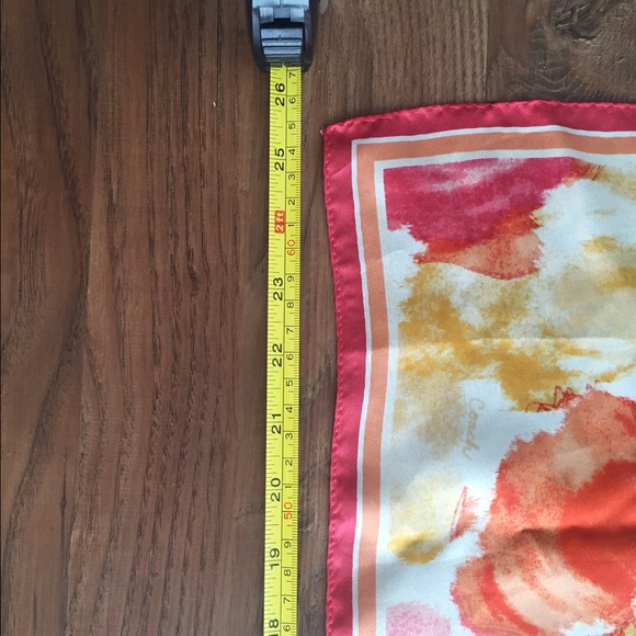 Authentic coach silk scarf --never worn! - Picture 3 of 3