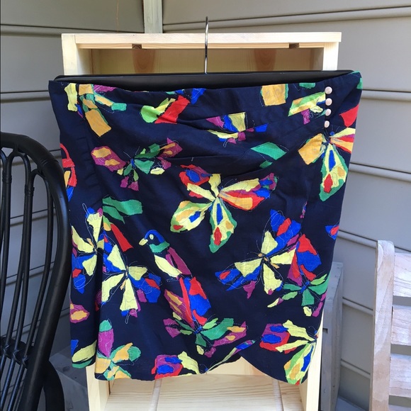 Anthropologie Crayon Wings Strapless Top Size 8 - Picture 1 of 4