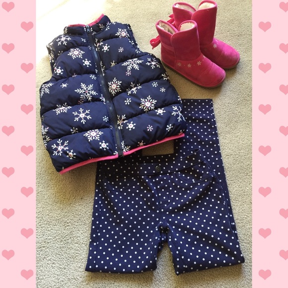 🚫SOLD🚫🎉Darling Vest & Jeggings- Gymboree  Sz 10