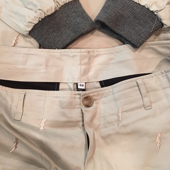 Kith joggers lighting bolts size 33 - Picture 3 of 3