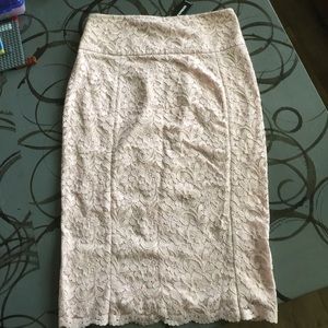 Pencil skirt lace THIS IS BRAND NEW WITH TAGS,