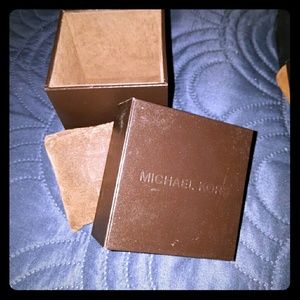 Micheal Kors empty watch box
