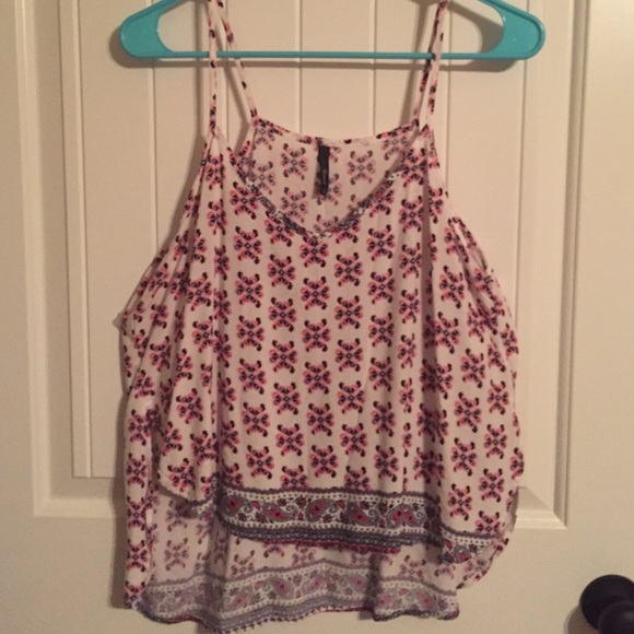 Tank top high low