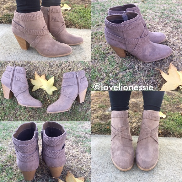 SALE•••LAST PAIR••• Vegan Soft Suede Ankle Booties - Picture 4 of 5