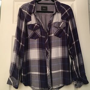 Rails size medium soft flannel shirt