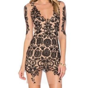For Love & Lemons - Lotus Mini Dress (S)