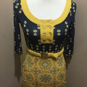 Juicy Couture Abstract Mini Dress in Size 4