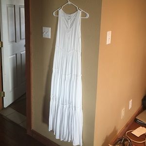 NEVER WORN white maxi dress