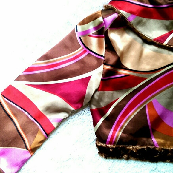 anthropologie • REVERSIBLE faux fur coat - Picture 4 of 6