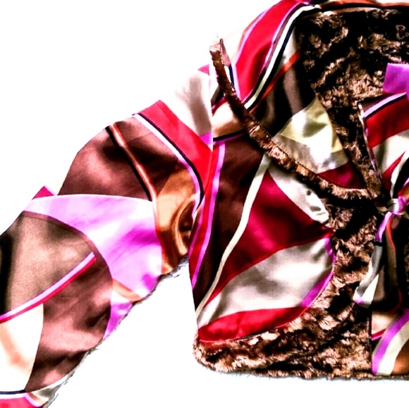 anthropologie • REVERSIBLE faux fur coat - Picture 3 of 6