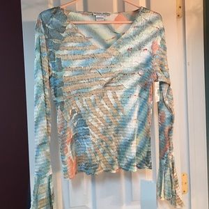 Stunning Stretch Top with Sequin Embellishments