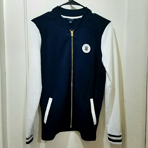 Tommy Hilfiger varsity fleece jacket