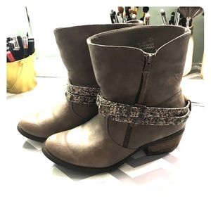 Grey Ankle Booties