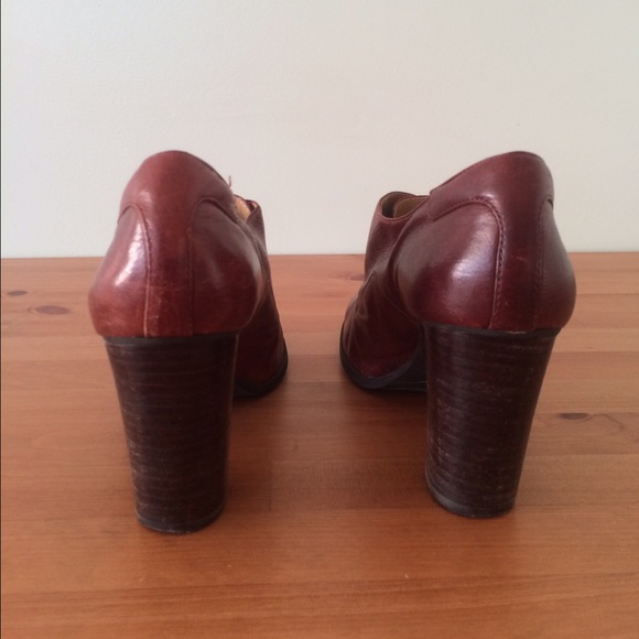 ▪️NINE WEST▪️ Leather Lace-Up Booties - Picture 2 of 4