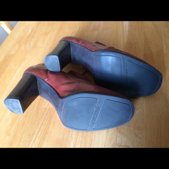 ▪️NINE WEST▪️ Leather Lace-Up Booties - Picture 4 of 4