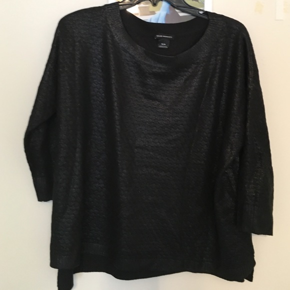 Club Monaco black shimmery sweater