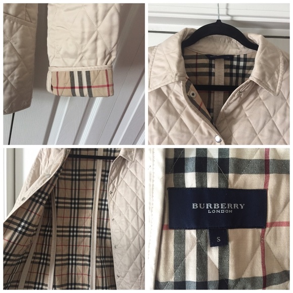 Classic Burberry Quilted Barn Jacket - Picture 2 of 4