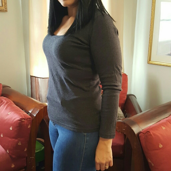 fitted tee long sleeve