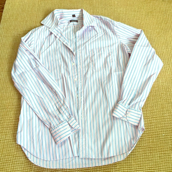 Barneys New York Stripe Button Down