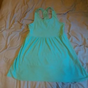 Little teal dress