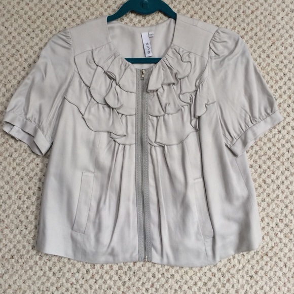 Anthropologie SINE Short Sleeve Jacket - Picture 5 of 8