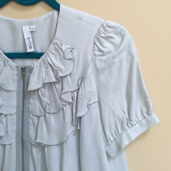 Anthropologie SINE Short Sleeve Jacket - Picture 6 of 8