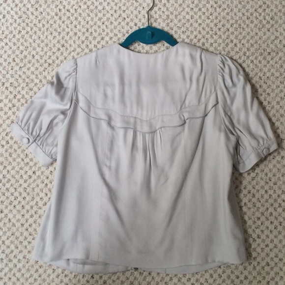 Anthropologie SINE Short Sleeve Jacket - Picture 7 of 8