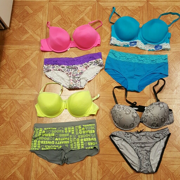 38c Bra's and size s/m panties